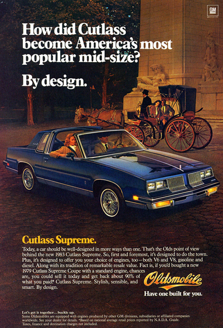 1983 American Auto Advertising